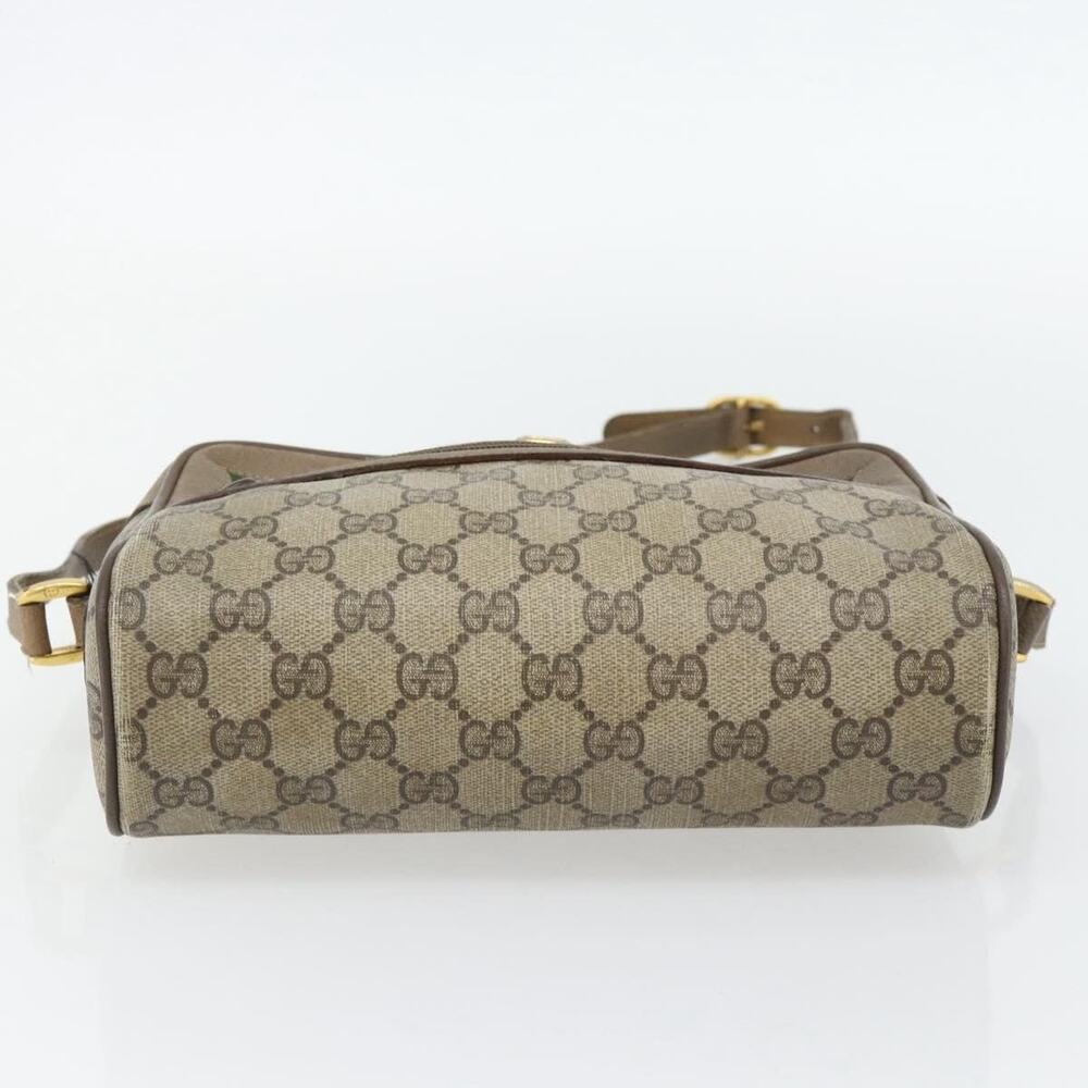 Gucci GG Supreme Web Shoulder Bag Beige - Picture 7 of 16